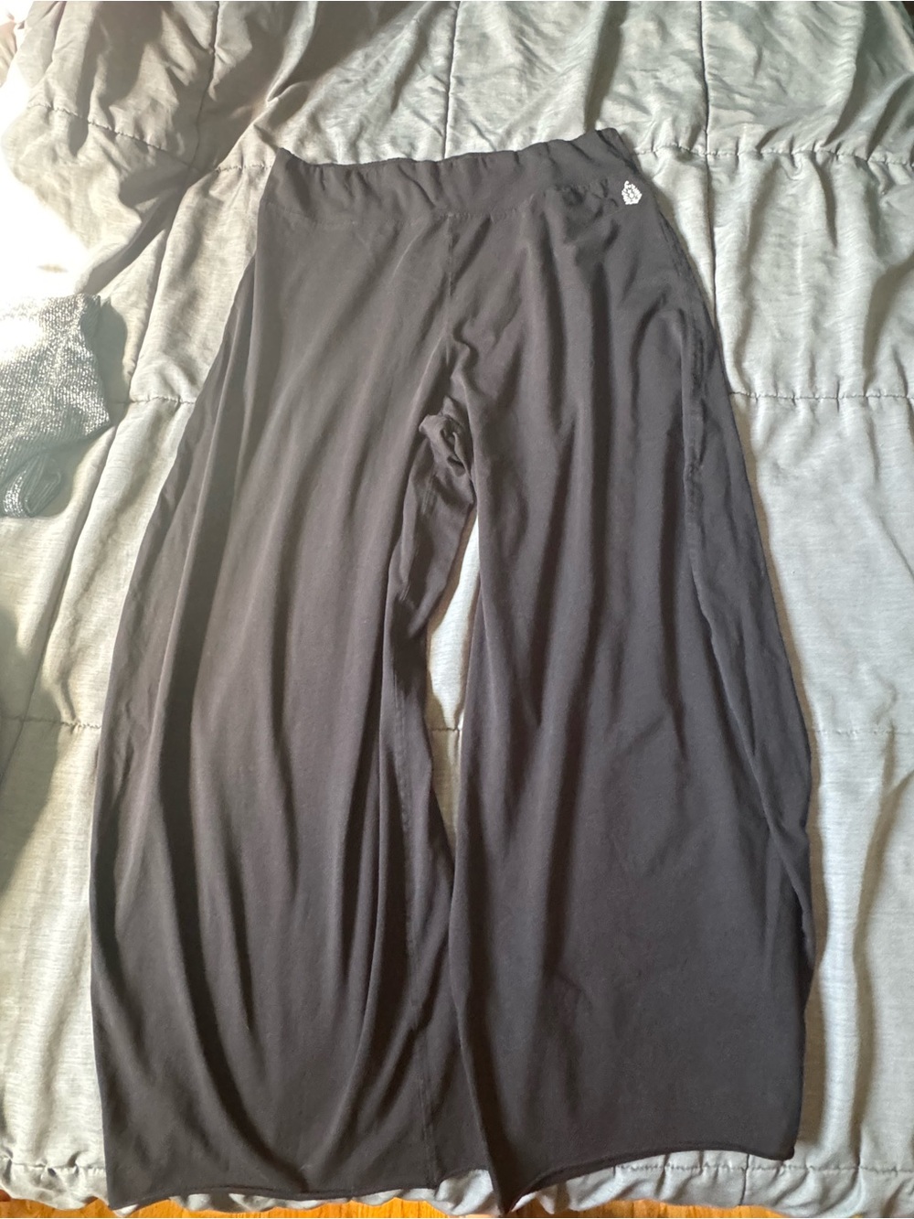 Free People Hot Shot Easy Pants Black